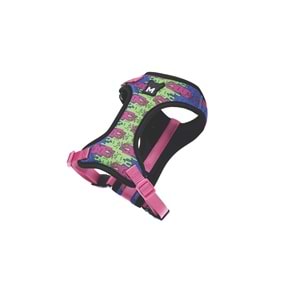 10871799 M-PETS URBAN STYLE LAVA EASY FİT KÖPEK GÖĞÜS TASMASI (S)
