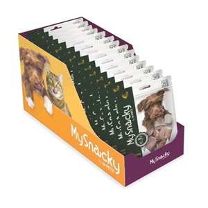 19010515 M-PETS MY SNACKY CHICKEN CHIPS KÖPEK ÖDÜLÜ 80GR