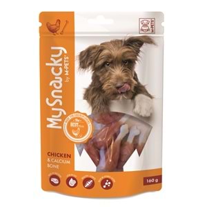 19012215 M-PETS MY SNACKY CHICKEN & CALCIUM BONE KÖPEK ÖDÜLÜ 160GR