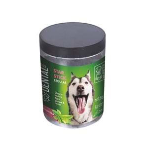 19029799 M-PETS DENTAL SNACK GREEN TEA STAR STICK REGULAR ÖDÜL 340GR