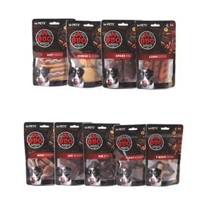 19040799-M-PETS BBQ KINGS CHEESE BURGERS CHICKEN ÖDÜL 130GR
