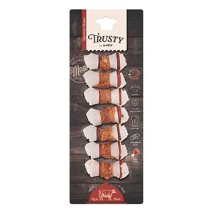 19045699 M-PETS TRUSTY EXTRA BEEF DÜĞÜMLÜ KEMİK 7Lİ 105GR/6,4CM