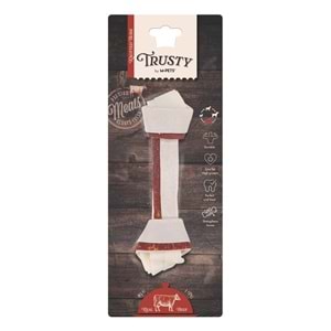 19046799 M-PETS TRUSTY BEEF DÜĞÜMLÜ KEMİK 85GR/20,3CM