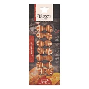 19047899 M-PETS TRUSTY BEEF TATLI PATATESLİ ÖDÜL 7Lİ 140GR/6,4CM
