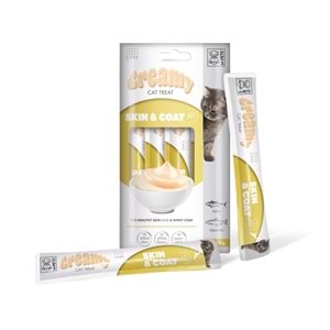 19049999 M-PETS SKIN & COAT FONKSİYONEL CREAMY KEDİ ÖDÜLÜ 4X15GR