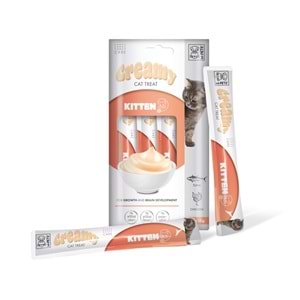 19050199 M-PETS KITTEN FONKSİYONEL CREAMY KEDİ ÖDÜLÜ 4X15GR