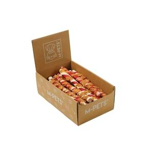 19050699 M-PETS BITE DELIGHT CHICKEN WRAP 28CM KÖPEK ÖDÜLÜ 2KG