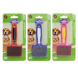 201003-CAT/DOGLİFE KEDİ ve KÖPEKLER İÇİN MASAJ UÇLU FIRÇA