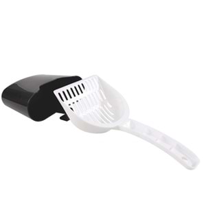 20100901 M-PETS CAT LITTER SCOOP+HOLDER KEDİ KUMU KÜREĞİ