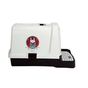 20101299 M-PETS SUEZ SAİLOR/CAT KAPALI KEDİ TUVALETİ 69X42X41CM