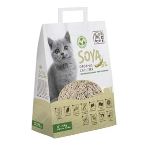 20103700 M-PETS SOYA ORGANİK NATUREL KEDİ KUMU 10L
