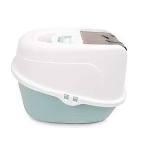20117799 M-PETS ECO TIMA KEDİ TUVALETİ (L) SEA GREEN