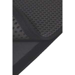 20118108 M-PETS DUPLEX ELEKLİ KEDİ KUMU PASPASI SİYAH 45X65CM