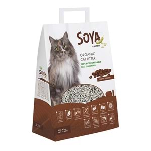 20121299 M-PETS SOYA ORGANİK COFFEE KEDİ KUMU 10L