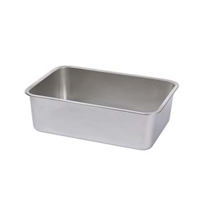20128599 M-PETS STEEL CARE PASLANMAZ ÇELİK KEDİ KUMU TUVALETİ (S)