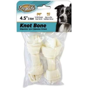 202693-DOGLİFE DÜĞÜMLÜ KEMİK WHİTE 30GR/AD. 2Lİ