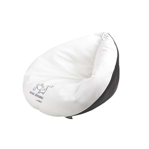 20304499 M-PETS SWEET DREAMS ÜÇGEN YATAK BLACK/WHİTE