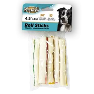 203396-DOGLİFE RENKLİ SARMA ÇUBUK 7GR/AD.6LI