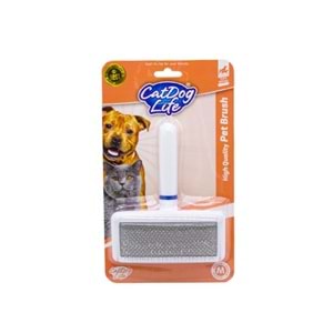 203721-CAT/DOGLİFE KEDİ ve KÖPEKLER İÇİN TELLİ FIRÇA (M)