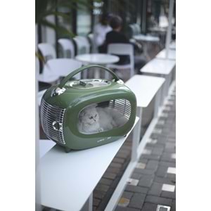 20401299 M-PETS SIXTIES CLASSIC TAŞIMA ÇANTASI BLUE 48X29X30CM