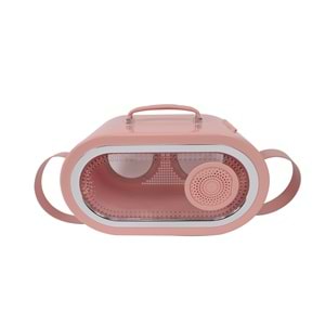 20401799 M-PETS RADIO TAŞIMA ÇANTASI PİNK 50X23X31CM