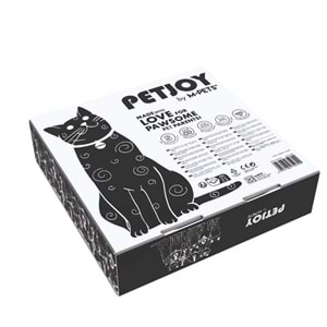 20502199 M-PETS PETJOY PAWSY SERAMİK MAMA KABI WHİTE (S) 100ML