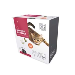 20616908 M-PETS DANCING BUTTERFLY İNTERAKTİF KEDİ OYUNCAĞI BLACK