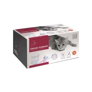 20617101 M-PETS SWING İNTERAKTİF KEDİ OYUNCAĞI WHİTE