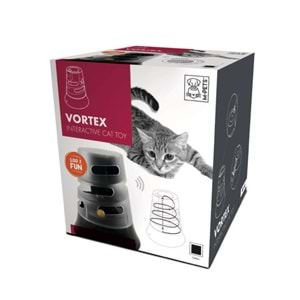 20624399 M-PETS VORTEX ELECTRONİC KEDİ OYUNCAĞI BLACK