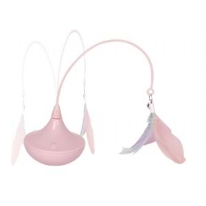 20635007 M-PETS SWING İNTERAKTİF KEDİ OYUNCAĞI PİNK
