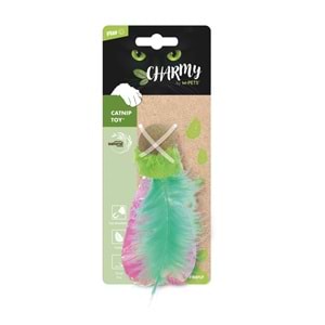 20640499 M-PETS CHARMY FIREFLY CATNİPLİ KEDİ OYUNCAĞI GREEN