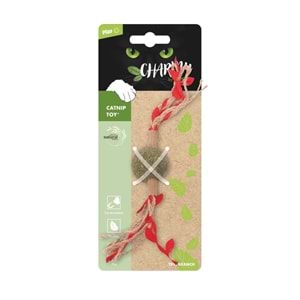 20641099 M-PETS CHARMY BRANCY CATNİPLİ KEDİ OYUNCAĞI RED