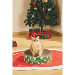 20644199 M-PETS CHRİSTMAS KEDİ TIRMALAMA FROSTY MİX