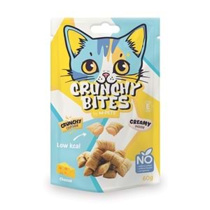 20646299 M-PETS CRUNCHY BITES PEYNİRLİ KEDİ ÖDÜLÜ 60GR