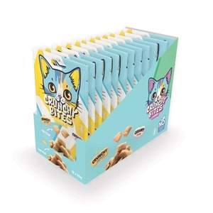 20646299 M-PETS CRUNCHY BITES PEYNİRLİ KEDİ ÖDÜLÜ 60GR