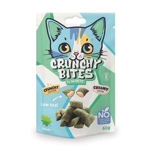 20646399 M-PETS CRUNCHY BITES CATNİPLİ KEDİ ÖDÜLÜ 60GR
