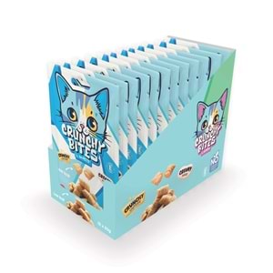 20646599 M-PETS CRUNCHY BITES TON BALIKLI KEDİ ÖDÜLÜ 60GR