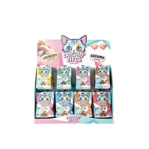 20646699 M-PETS CRUNCHY BITES ÖRDEKLİ KEDİ ÖDÜLÜ 60GR