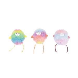 20646799 M-PETS FLUFFY LOO CATNİPLİ KEDİ OYUNCAĞI MULTİCOLOR