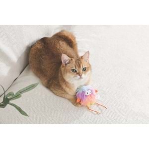 20646999 M-PETS FLUFFY BUB CATNİPLİ KEDİ OYUNCAĞI MULTİCOLOR