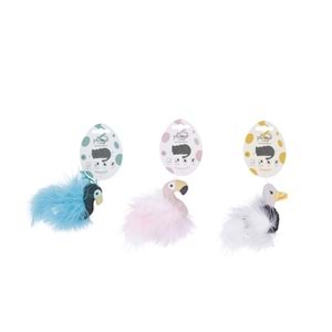 20647299 M-PETS PLUME OSTRİCH CATNİPLİ KEDİ OYUNCAĞI WHİTE