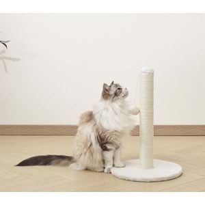20648099 M-PETS MY SECOND PONPONLU KEDİ TIRMALAMA WHİTE