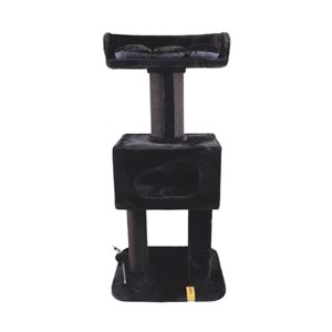 20649008 M-PETS PANTHER PREMİUM HOTEL KEDİ TIRMALAMA BLACK