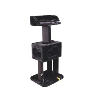 20649008 M-PETS PANTHER PREMİUM HOTEL KEDİ TIRMALAMA BLACK