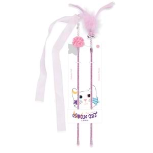 20650599 M-PETS MOONCAT KEDİ OYUNCAĞI OLTA PİNK 2Lİ SET