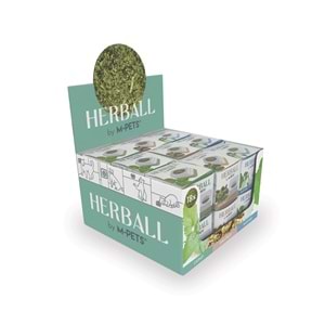 20653799 M-PETS HERBALL MİX BALL DİSPLAY 18Lİ