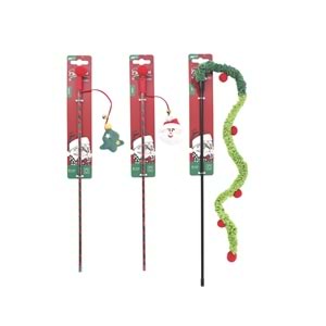 20654099 M-PETS CHRISTMAS JOY KEDİ OLTASI GREEN