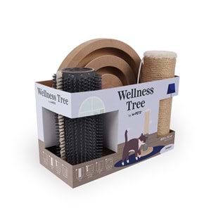 20654114 M-PETS WELLNESS KEDİ TIRMALAMA JUNİPER BROWN