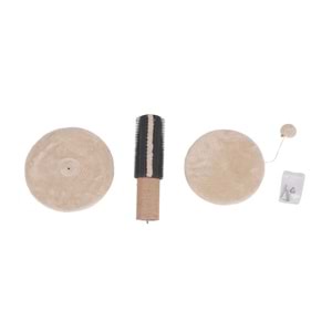 20654214 M-PETS WELLNESS KEDİ TIRMALAMA BİRCH BROWN