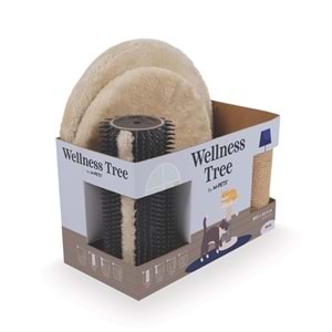 20654214 M-PETS WELLNESS KEDİ TIRMALAMA BİRCH BROWN